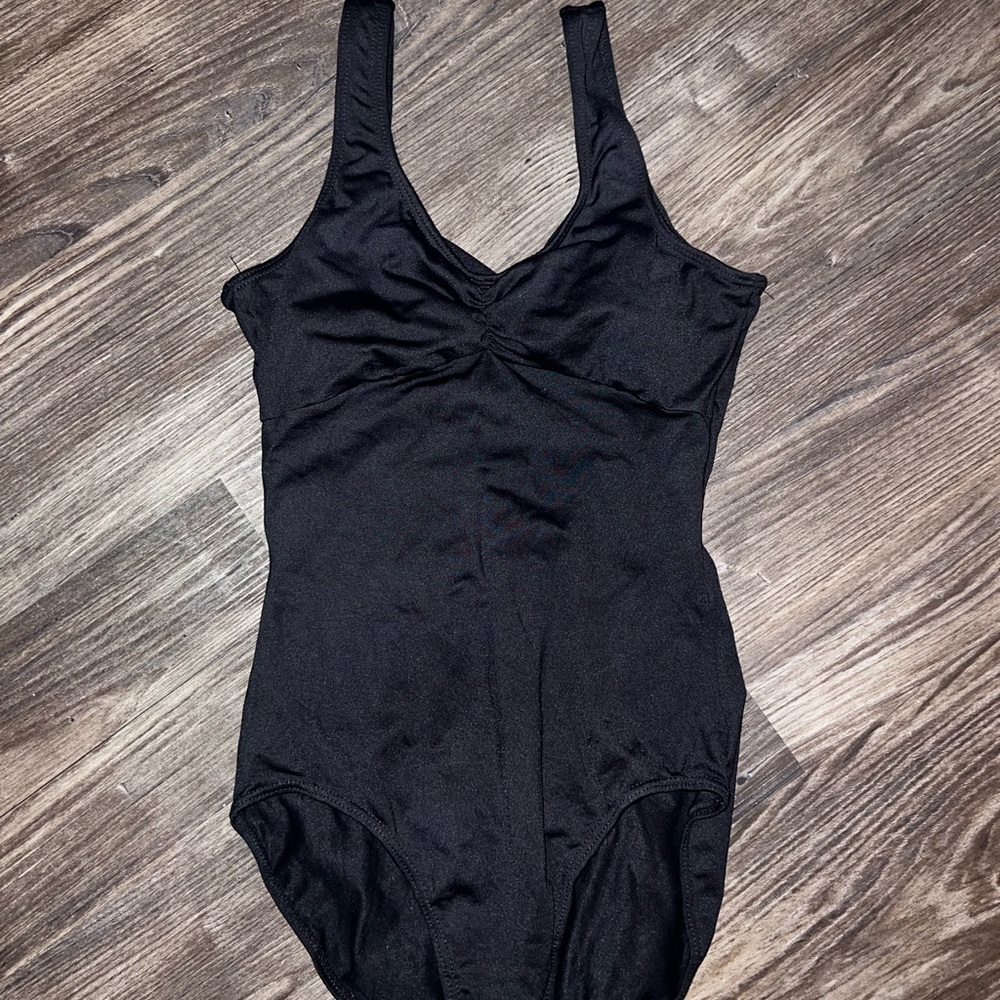 So Danca size small black leotard